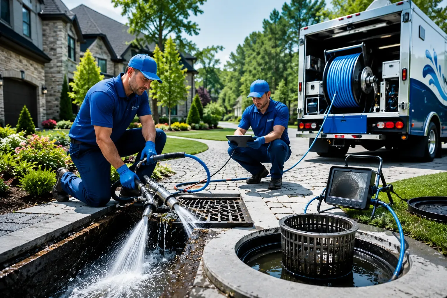 Local outdoor drain cleaning professionals in Monroeville, AL